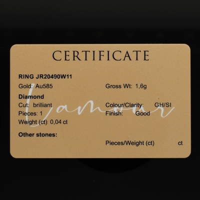 Fehér arany gyűrű 51-es méret (JR20490W11-51)